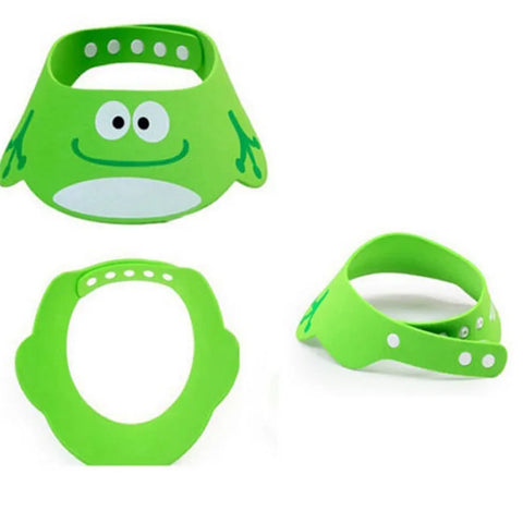 Adjustable Baby Shower Hat Kids Shampoo Visor Cap