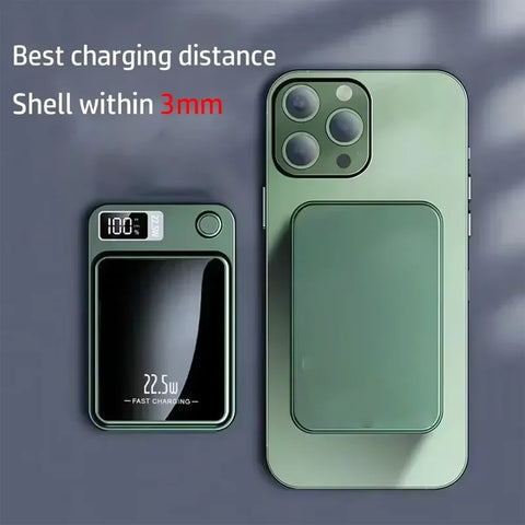 Lenovo 500000mAh Wireless Magnetic Power Bank 22.5w Super Fast Charging