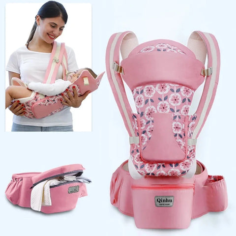 Ergonomic Newborn Baby Carrier Backpack Hipseat Kangaroo Wrap