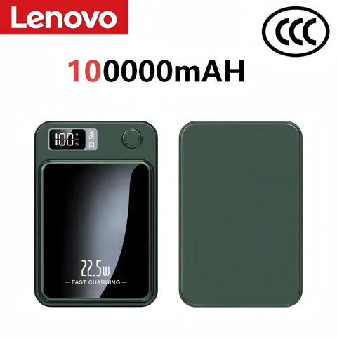 Lenovo 500000mAh Wireless Magnetic Power Bank 22.5w Super Fast Charging