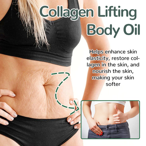 OceAura Collagen Body Oil – Firm Belly, Arms & Skin