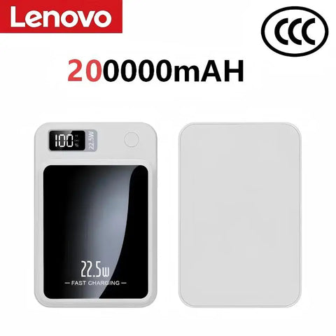 Lenovo 500000mAh Wireless Magnetic Power Bank 22.5w Super Fast Charging
