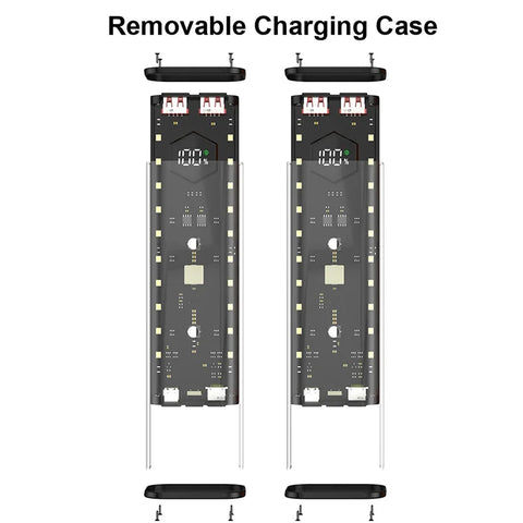 Transparent 4-Port 22.5W Fast Charging Power Bank