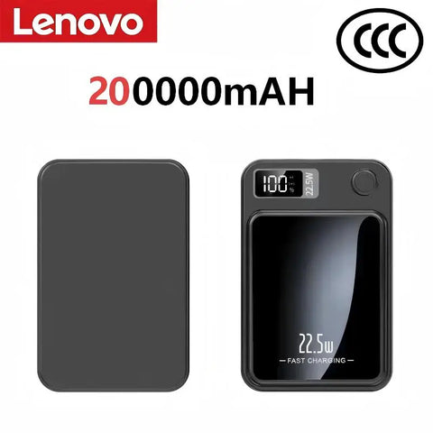 Lenovo 500000mAh Wireless Magnetic Power Bank 22.5w Super Fast Charging