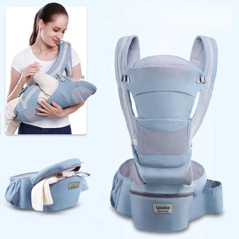 Ergonomic Newborn Baby Carrier Backpack Hipseat Kangaroo Wrap