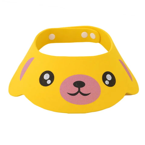 Adjustable Baby Shower Hat Kids Shampoo Visor Cap