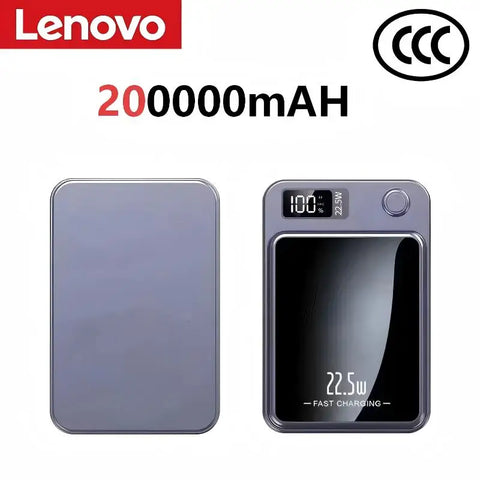 Lenovo 500000mAh Wireless Magnetic Power Bank 22.5w Super Fast Charging