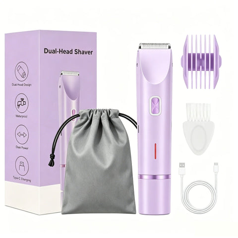 Women's Dual-Head Electric Razor & Body Epilator
