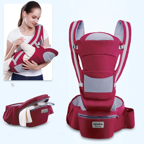 Ergonomic Newborn Baby Carrier Backpack Hipseat Kangaroo Wrap