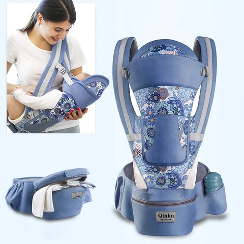 Ergonomic Newborn Baby Carrier Backpack Hipseat Kangaroo Wrap