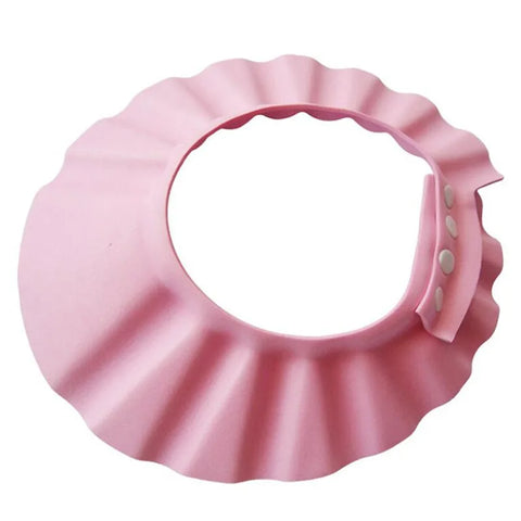 Adjustable Baby Shower Hat Kids Shampoo Visor Cap
