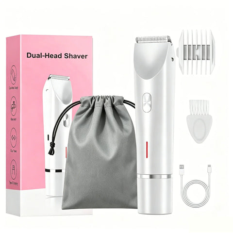 Women's Dual-Head Electric Razor & Body Epilator