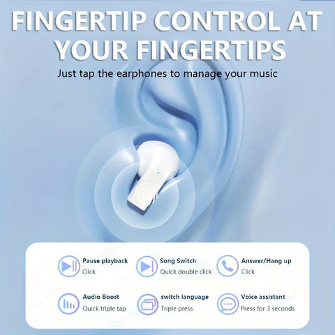 Lenovo Pro 5s Wireless Earphones Long Battery Noise Reduction