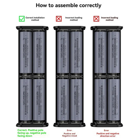 Transparent 4-Port 22.5W Fast Charging Power Bank