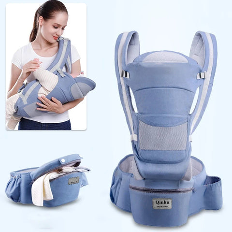 Ergonomic Newborn Baby Carrier Backpack Hipseat Kangaroo Wrap