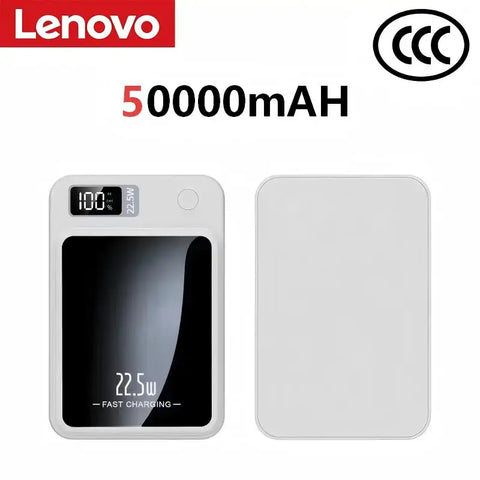 Lenovo 500000mAh Wireless Magnetic Power Bank 22.5w Super Fast Charging
